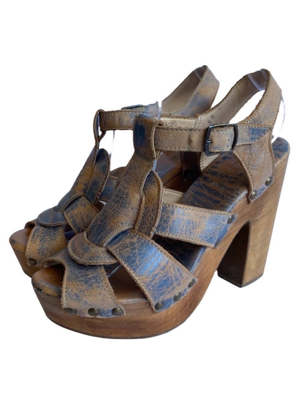 BedStu Platform Sandals